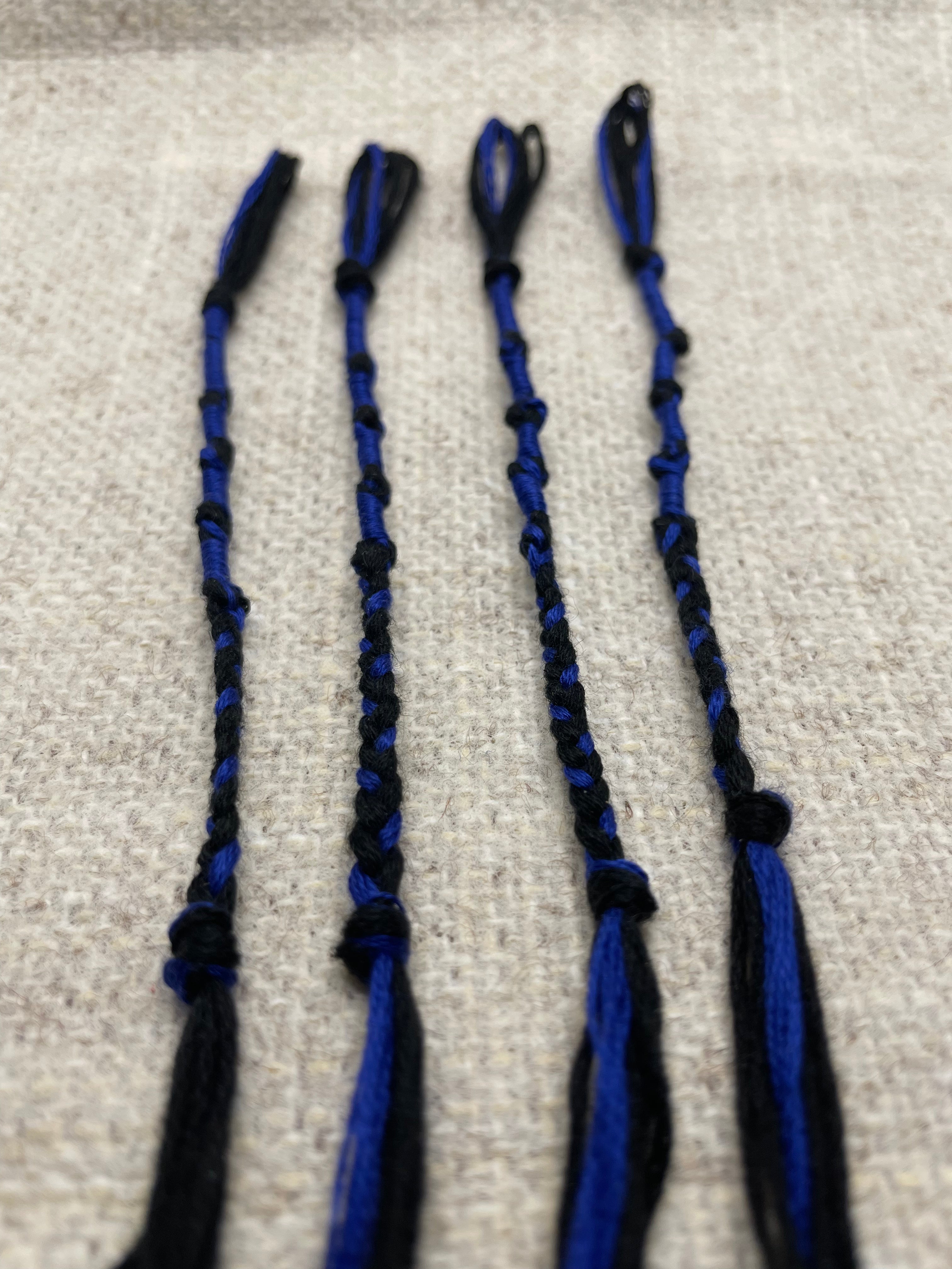 Tzitzit, Tassels, Fringes, Blue & White