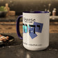 Choose Yahuah Coffee Mug w/ Hebrew Text - (11oz, 15oz) - "Blues"