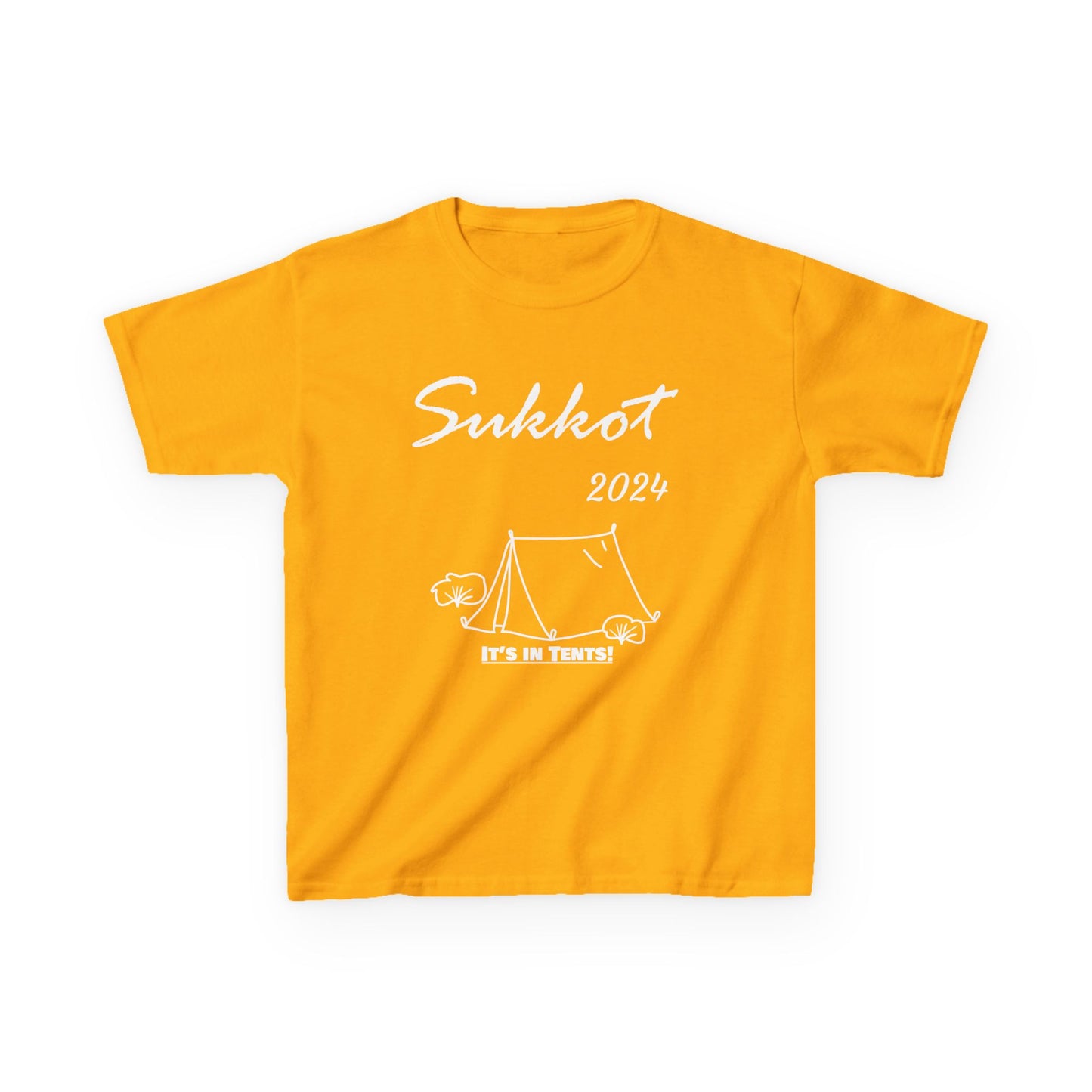 Child Size - Sukkot T-Shirt - Unisex Heavy Cotton Tee