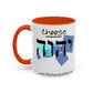 Choose Yahuah Coffee Mug w/ Hebrew Text - (11oz, 15oz) - "Blues"