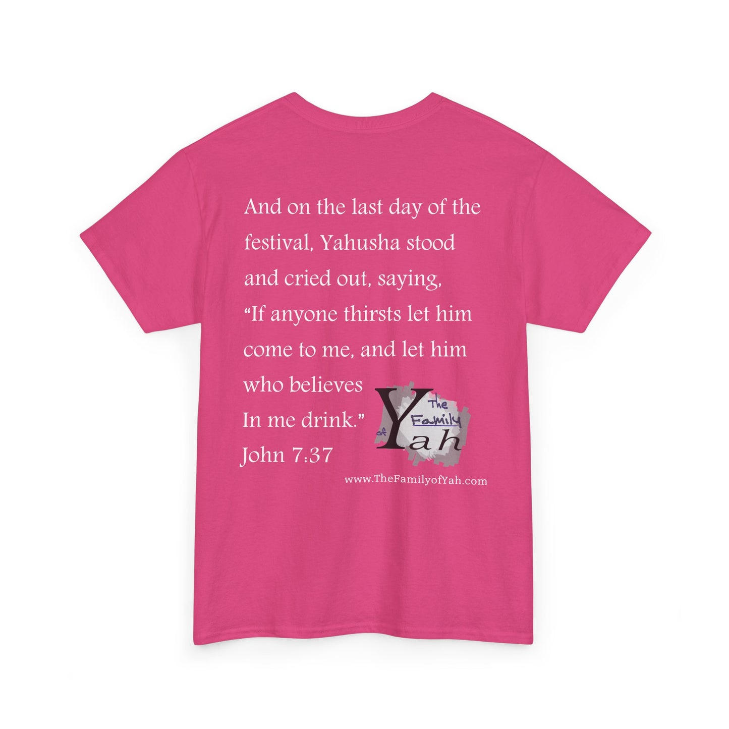 Sukkot 2024 (White Font) - Unisex Heavy Cotton Tee