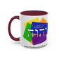 Choose Yahuah - Fun Color Coffee Mug 11oz, 15oz - with Hebrew Text