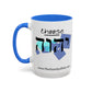 Choose Yahuah Coffee Mug w/ Hebrew Text - (11oz, 15oz) - "Blues"