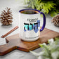 Choose Yahuah Coffee Mug w/ Hebrew Text - (11oz, 15oz) - "Blues"