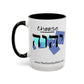 Choose Yahuah Coffee Mug w/ Hebrew Text - (11oz, 15oz) - "Blues"