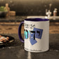 Choose Yahuah Coffee Mug w/ Hebrew Text - (11oz, 15oz) - "Blues"