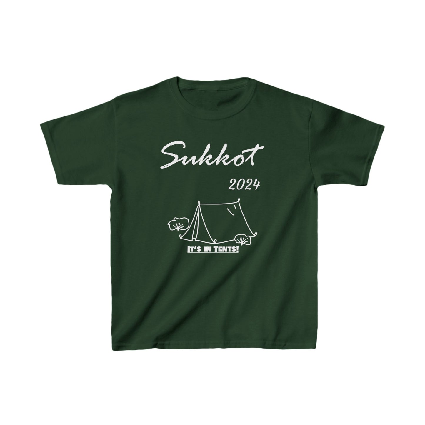 Child Size - Sukkot T-Shirt - 100% Cotton