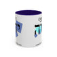 Choose Yahuah Coffee Mug w/ Hebrew Text - (11oz, 15oz) - "Blues"