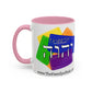 Choose Yahuah - Fun Color Coffee Mug 11oz, 15oz - with Hebrew Text