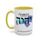 Choose Yahuah Coffee Mug w/ Hebrew Text - (11oz, 15oz) - "Blues"