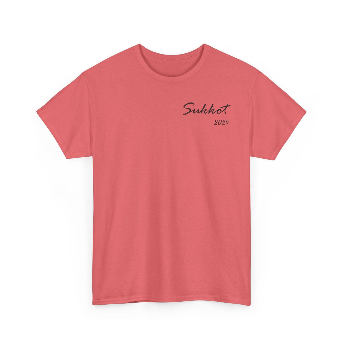 Sukkot 2024 (Black Font) - Unisex Heavy Cotton Tee